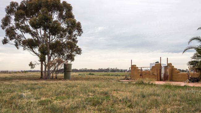 The site where Ms Miller wants to rebuild her mother’s home. Picture: Sarah Matray