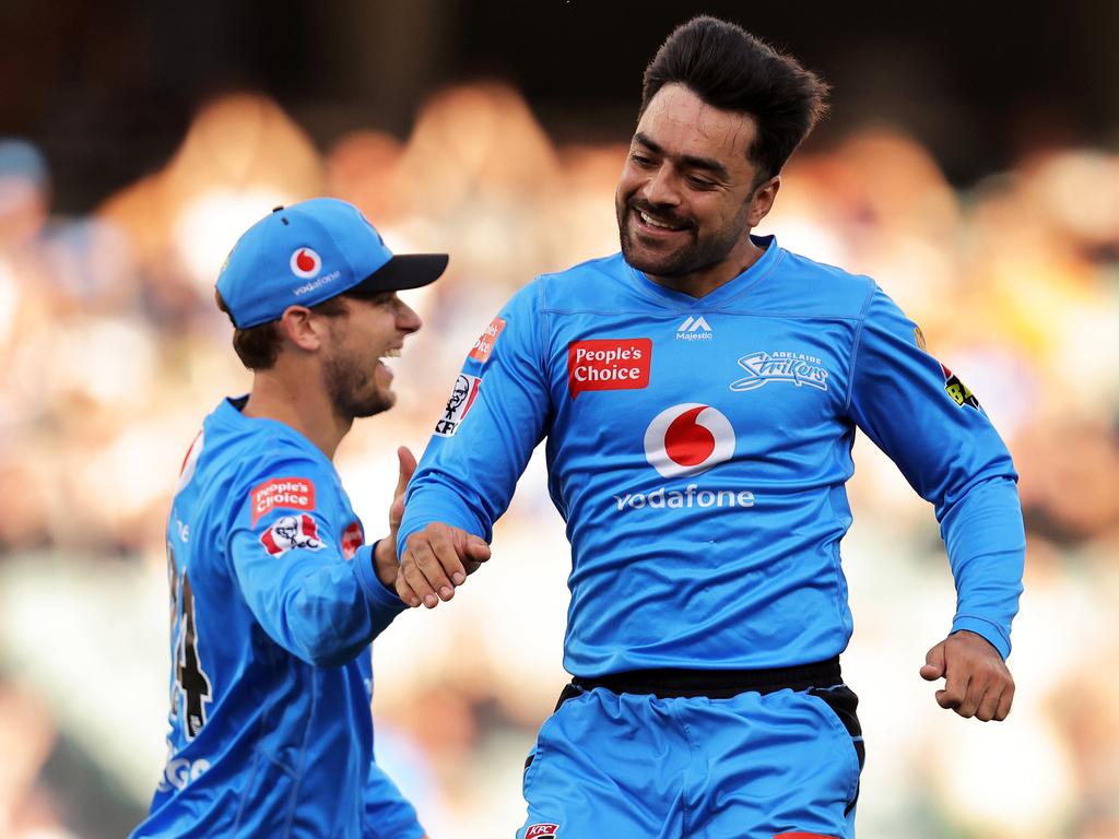 Bbl Adelaide Strikers V Melbourne Stars Rashid Khan Bows Out In Style The Advertiser