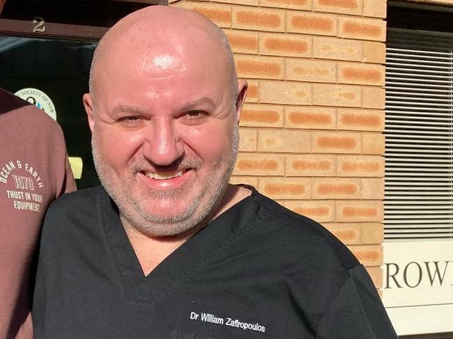 Dentist Dr William Zafiropoulos.