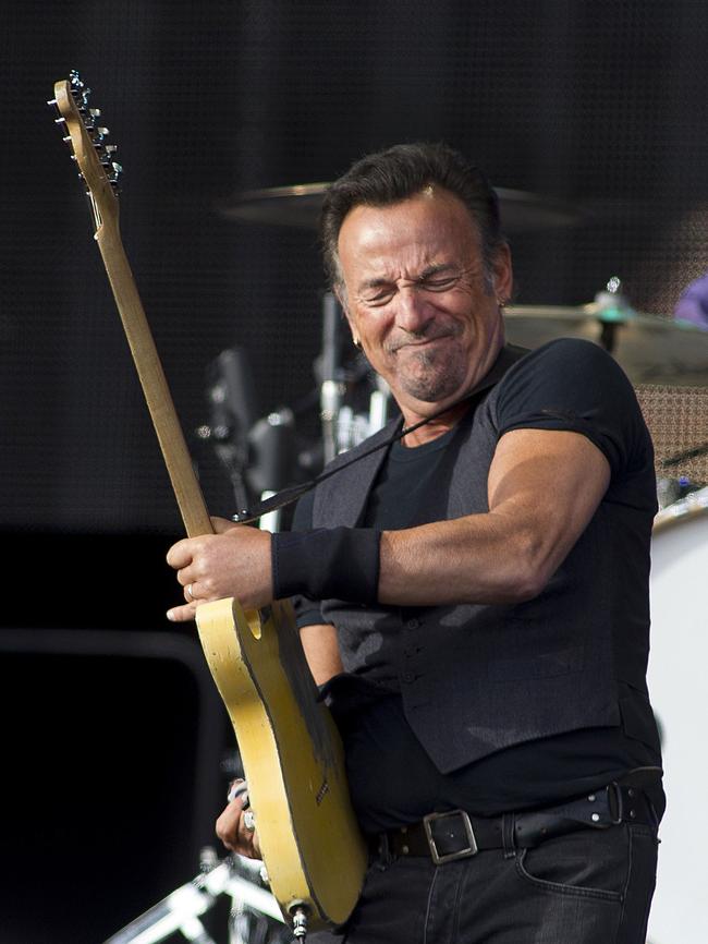 Diesel hopes The Boss approves of his Born To Run. Picture: AFP