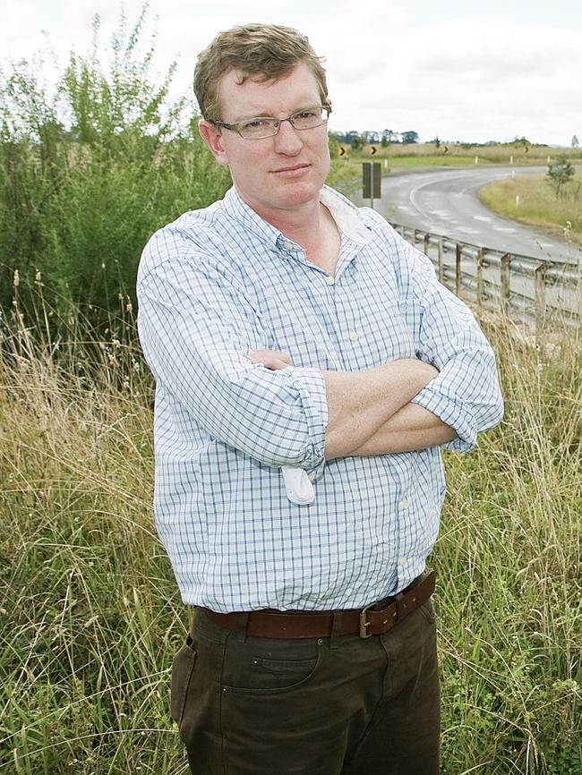 Nationals MP Andrew Gee was the first to stake Bathurst’s claim to the humble Chiko Roll. Picture: Supplied