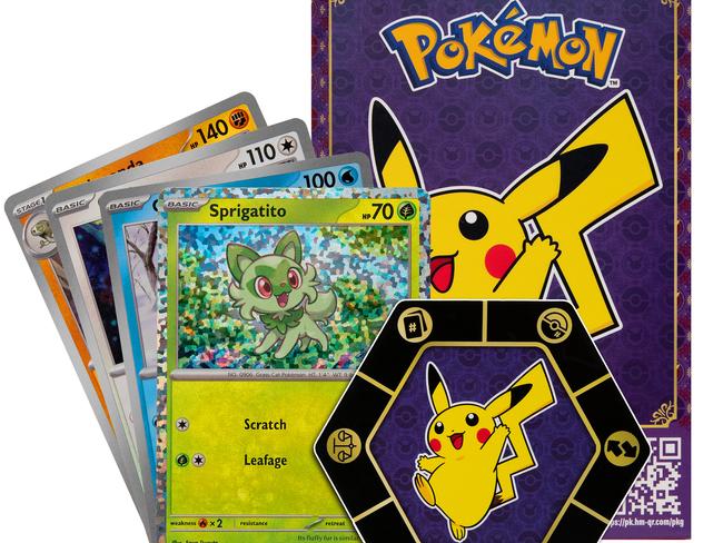 Macca's Happy Meals will feature Pokemon cards. Picture: Supplied