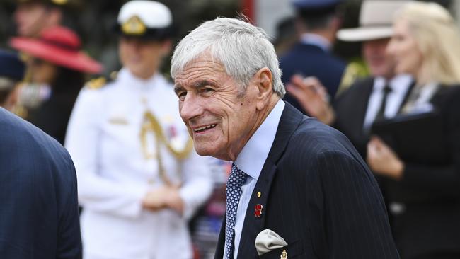 Kerry Stokes at the Australian War Memorial, marking the 104th anniversary of the Armistice that ended the First World War. Picture: Martin Ollman/NCA NewsWire