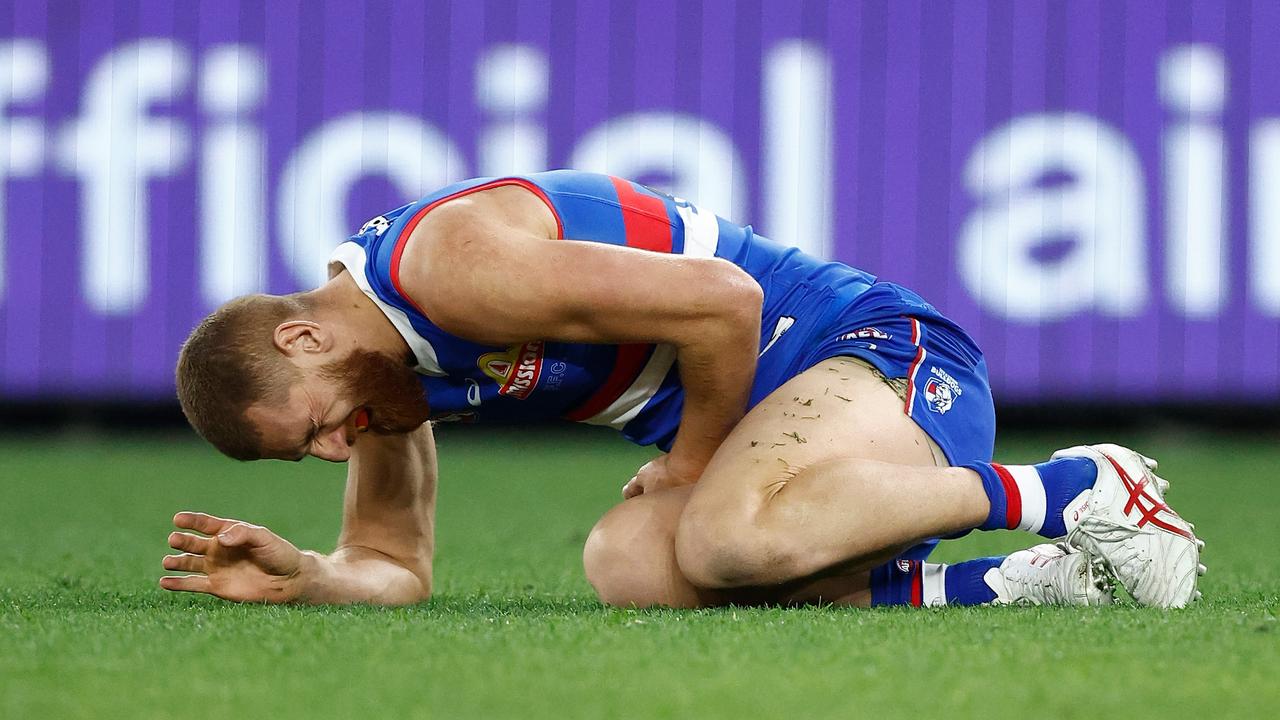 Western Bulldohs haven’t been the same since losing Liam Jones. Picture: Michael Willson/AFL Photos via Getty Images.