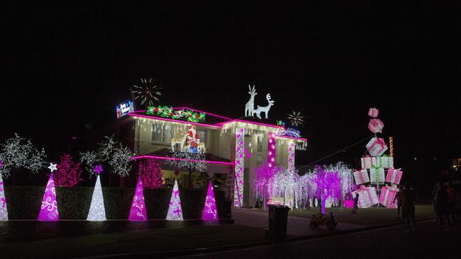 Part of the display at 52 Forest Oak Drive. Photo: Jerad Williams