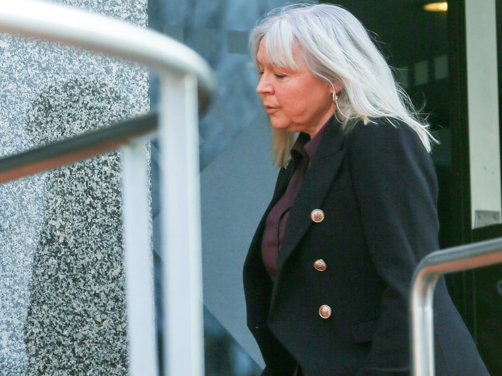 Cathy Lee outside Hobart Magistrates court on Monday 19th August 2024.