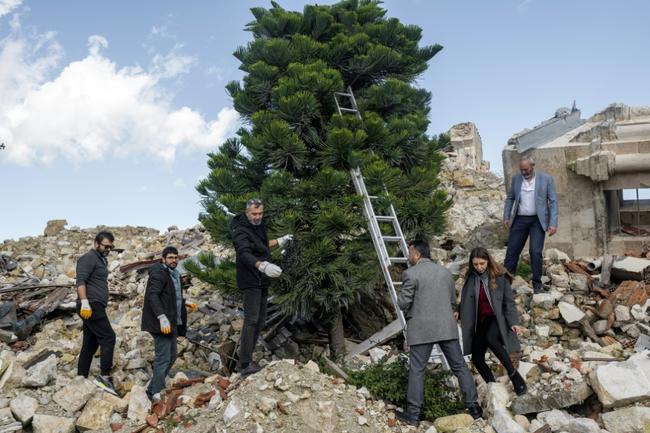 The February earthquake levelled many churches, including this one in Hatay