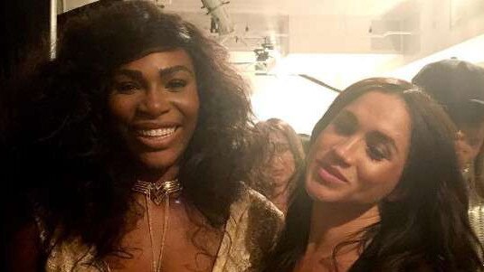 Serena Williams hosted Meghan’s baby shower in New York. Picture: supplied