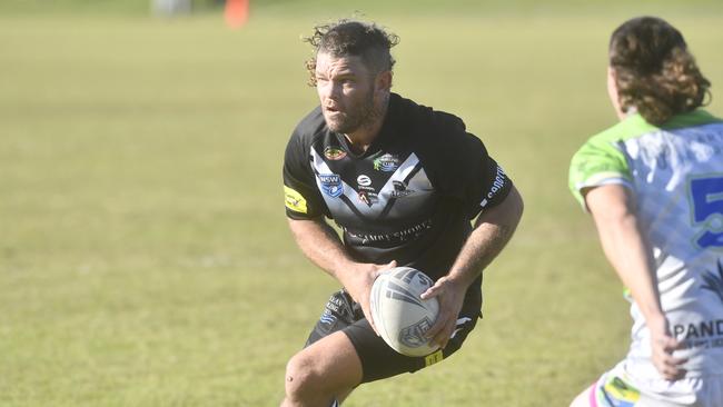 Action between Lower Clarence Magpies vs Tweed Coast Raiders. Photos: Adam Hourigan