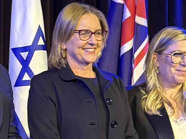 Multiple politicians were at the event, including Ms Allan and Opposition Leader Brad Battin.