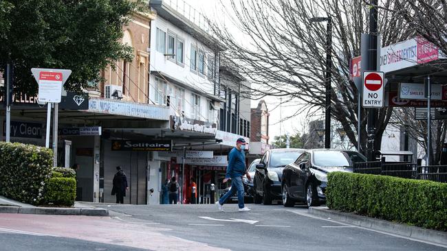 The small business sector is the ­’canary in the coalmine’, in that the first signs of lasting damage from Delta restrictions would emerge at the small end of town. Picture: Gaye Gerard