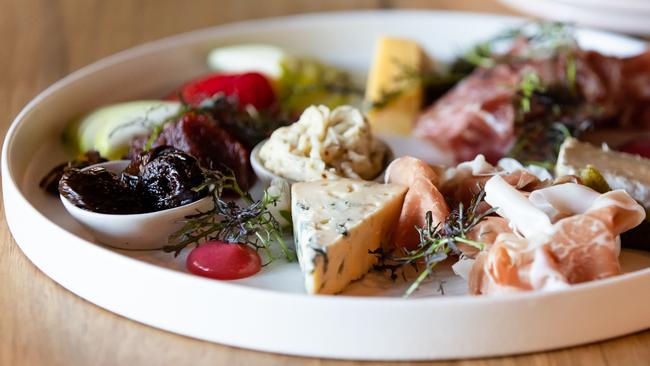 One of the delicious cheese and charcuterie plates on offer. Picture: Bryony Jackson