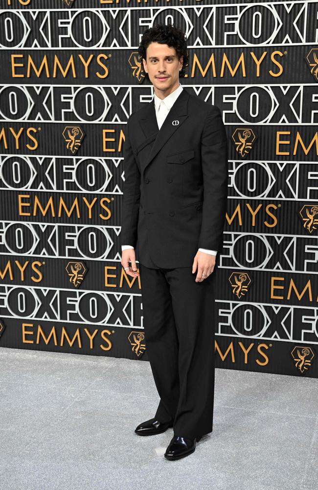 Canadian actor Adam DiMarco arrives for the 75th Emmy Awards. Picture: AFP