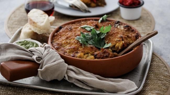 Adelaide chef Anna Gerlach’s beef bourguignon pie dish.