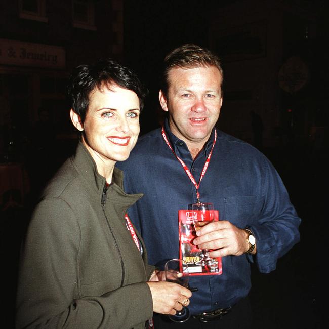 Indy boss Geoff Jones and Suellen Roache