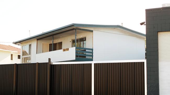 Exterior view of the Hells Angels Gold Coast chapter's clubhouse. located at 34 Lemana Lane, Burleigh Heads.