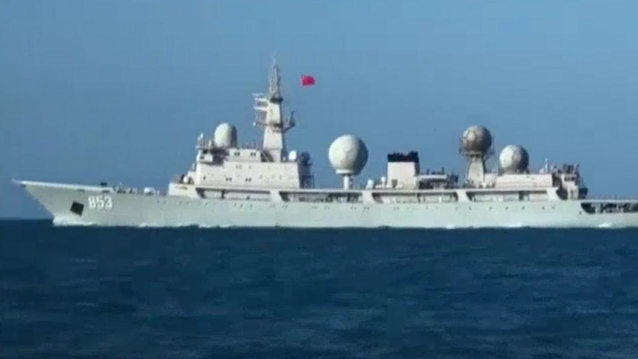 Chinese spy ship spotted off the coast headed for Exercise Talisman