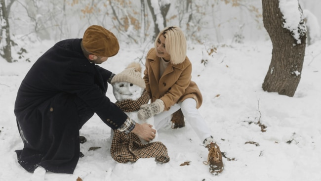 Snowmanning isn't as romantic as it sounds... Image: Pexels