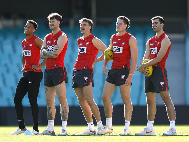 The Swans will start their search for Franklin’s replacement in-house. Picture: Phil Hillyard