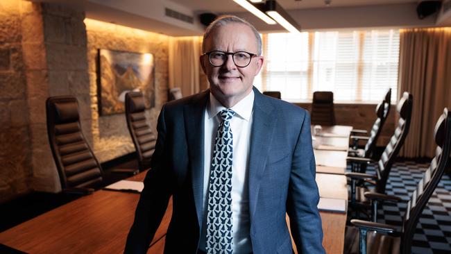 Prime Minister Anthony Albanese is optimistic about where Australia and its economy are positioned. Picture: Peter Mathew