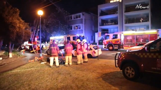 Fire destroys unit in Coogee