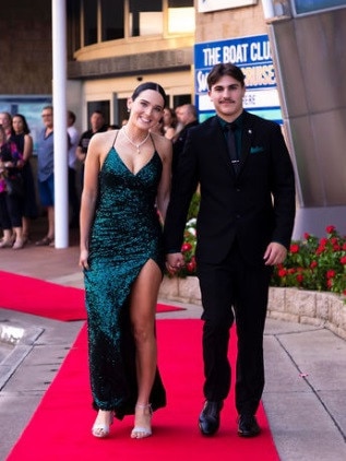 The students of St James Lutheran College celebrate their formal at the Hervey Bay Boat Club. Photo: Lisa Maree Carter Photography