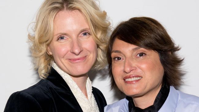 Eat Pray Love author Elizabeth Gilbert with her best friend and now lover, Rayya Elias.