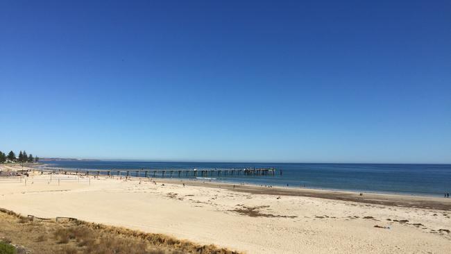 The deck of the apartment overlooks the jetty. Picture: supplied