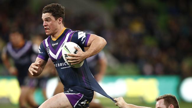 Brodie Croft looks set to slip from the Broncos’ grasp. Picture: Daniel Pockett/Getty Images