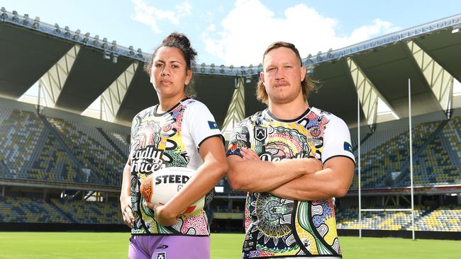 The NRL has done plenty to support Indigenous Australians, with the annual All Stars game set to take place next month. Picture: Shae Beplate.