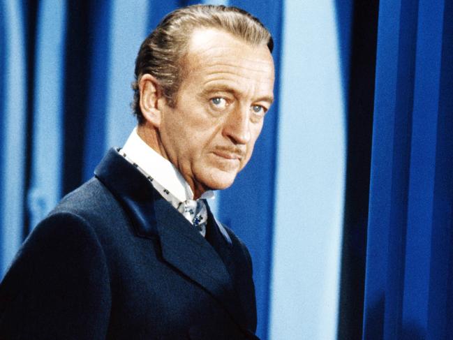 English actor David Niven was a member of the Thursday Club. Picture: Getty Images