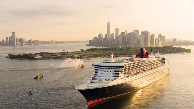 Queen Mary 2 in New York.