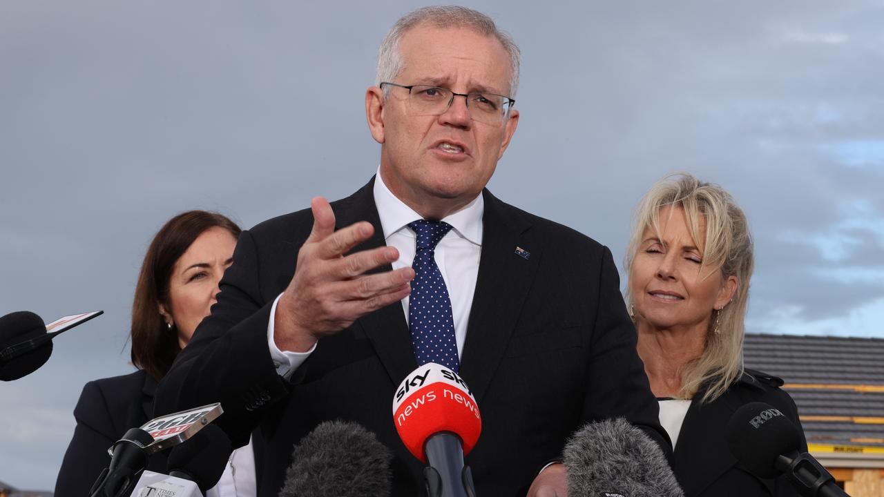 Mr Morrison has ruled out daily briefings on Covid and more lockdowns. Picture: Jason Edwards