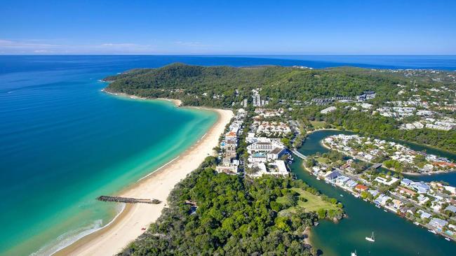 Noosa is feeling the housing crisis with only 95ha of residential land supply. Picture: Courier-Mail