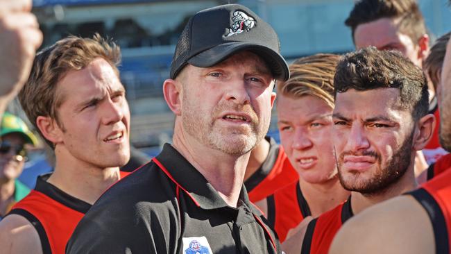 Frankston VFL coach Danny Ryan. Picture: Rob Leeson