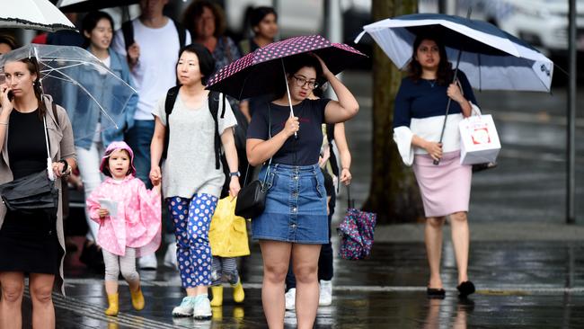 Melbourne is set for a mild Christmas, with rain for day one of the Boxing Day Test and above average winds for the Melbourne to Hobart yacht race. Picture: AAP Image/Mal Fairclough.