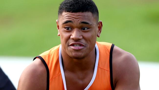 Moses Suli has had a troubled start to his NRL career.