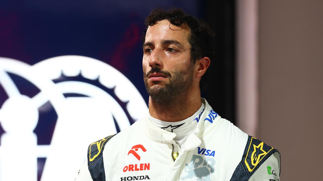 A long way from the last we saw of Ricciardo. Photo by Mark Thompson/Getty Images