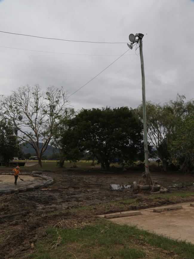 Staff at Cairns Kart Hire are determined to the get the business back up and running, however with extensive damage to the karts, track and laser tag equipment, Events Manager Tyson Krepp wasn't sure when doors would reopen. Photo: Catherine Duffy.