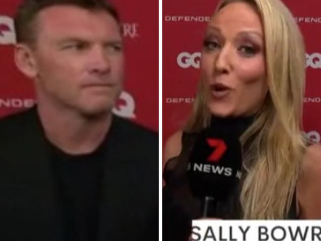 Sam Worthington and Sally Bowrey.