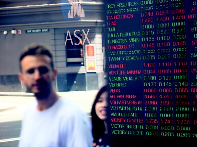 SYDNEY, AUSTRALIA - NewsWire Photos November 3, 2021: General scenes from the Australian Stock Exchange in Sydney.Picture: NCA NewsWire / Jeremy Piper