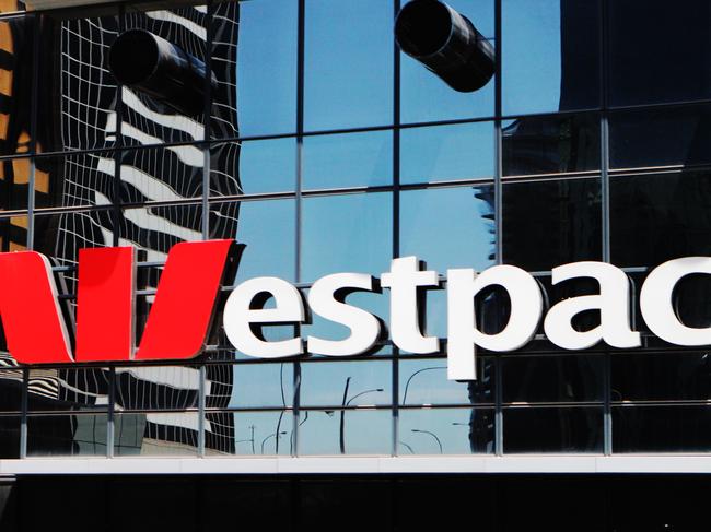 Westpac building Sydney, logo, generic. Photo: Hollie Adams / The Australian