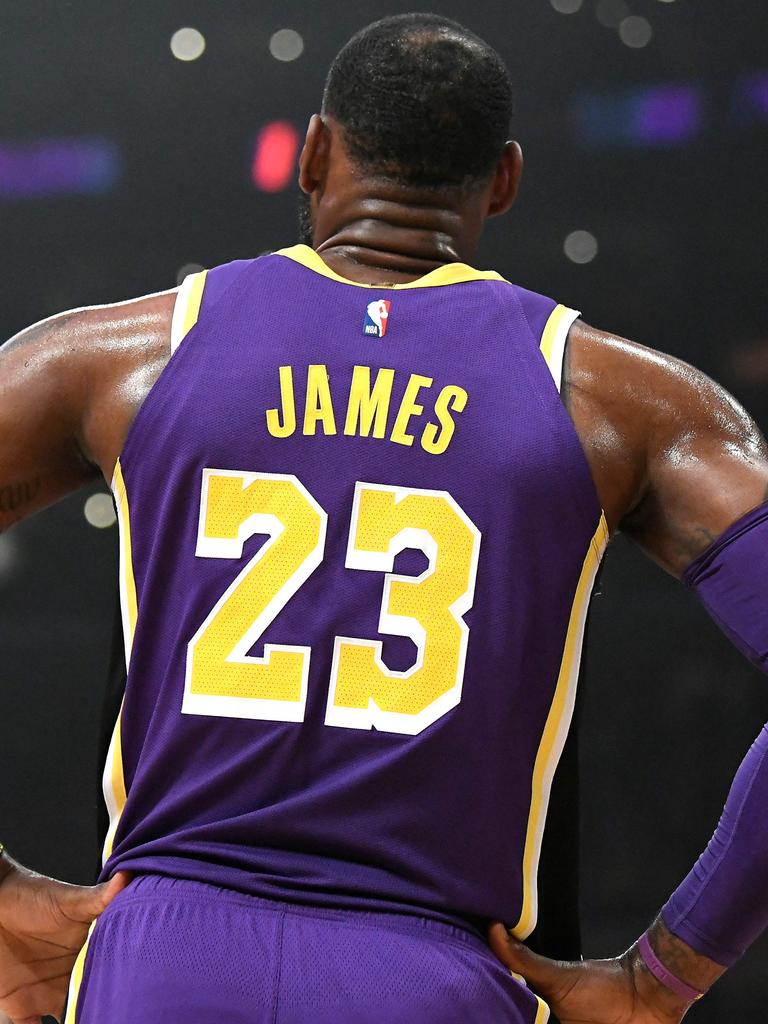 LeBron has sported the iconic No. 23 for most of his career. (Photo Getty Images/AFP)