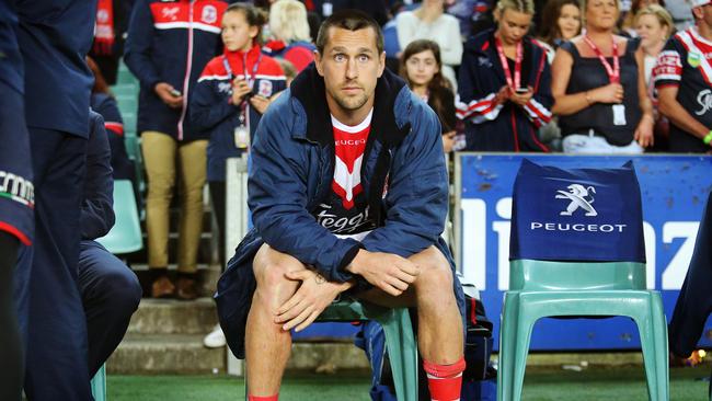 Mitchell Pearce will lose his captaincy after the Australia Day incident. Picture: Mark Evans