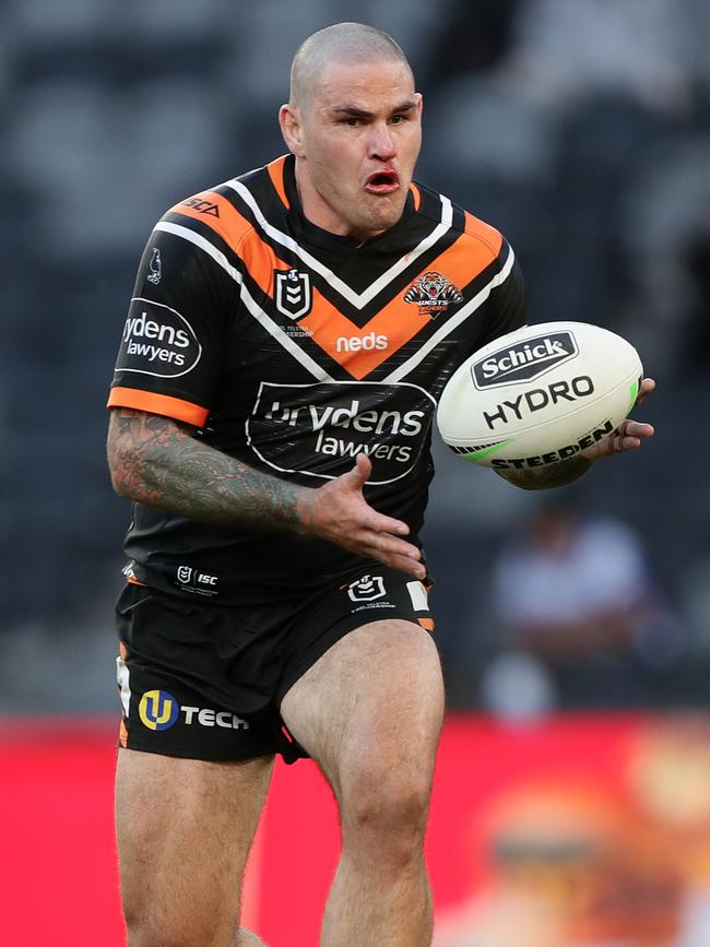 If the Tigers want to offload Russell Packer they will need to pay some of his ongoing salary. Picture: Mark Metcalfe/Getty Images