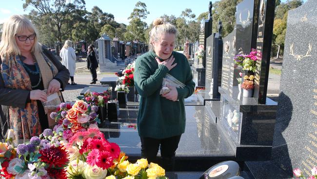 Maxie (pictured) the mother of slain Melbourne woman Courtney Herron says she wants people to remember what happened to her daughter. Picture: David Crosling