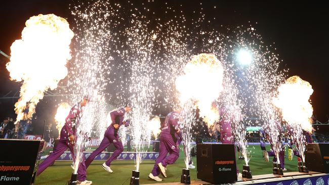 Launceston lit up for the Big Bash, but the Hurricanes couldn’t do the job for the home crowd. Picture: Getty Images