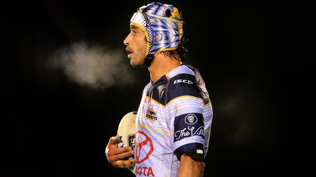 Johnathan Thurston will be missing for the Cowboys in Round 18. Picture: Mark Evans