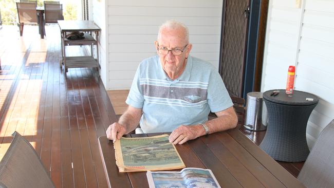 Barney Point resident Bruce Hunt has been reading The Gladstone Observer for almost 52 years.