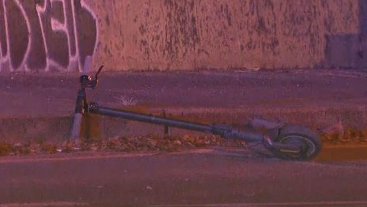 The incident occurred in Sydney’s inner west overnight. Picture: 9 News